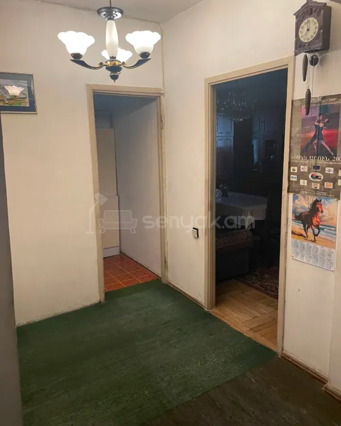 4 Սենյականոց Բնակարան, 101քմ, 3/9 հարկ, Պետական Վիճակում