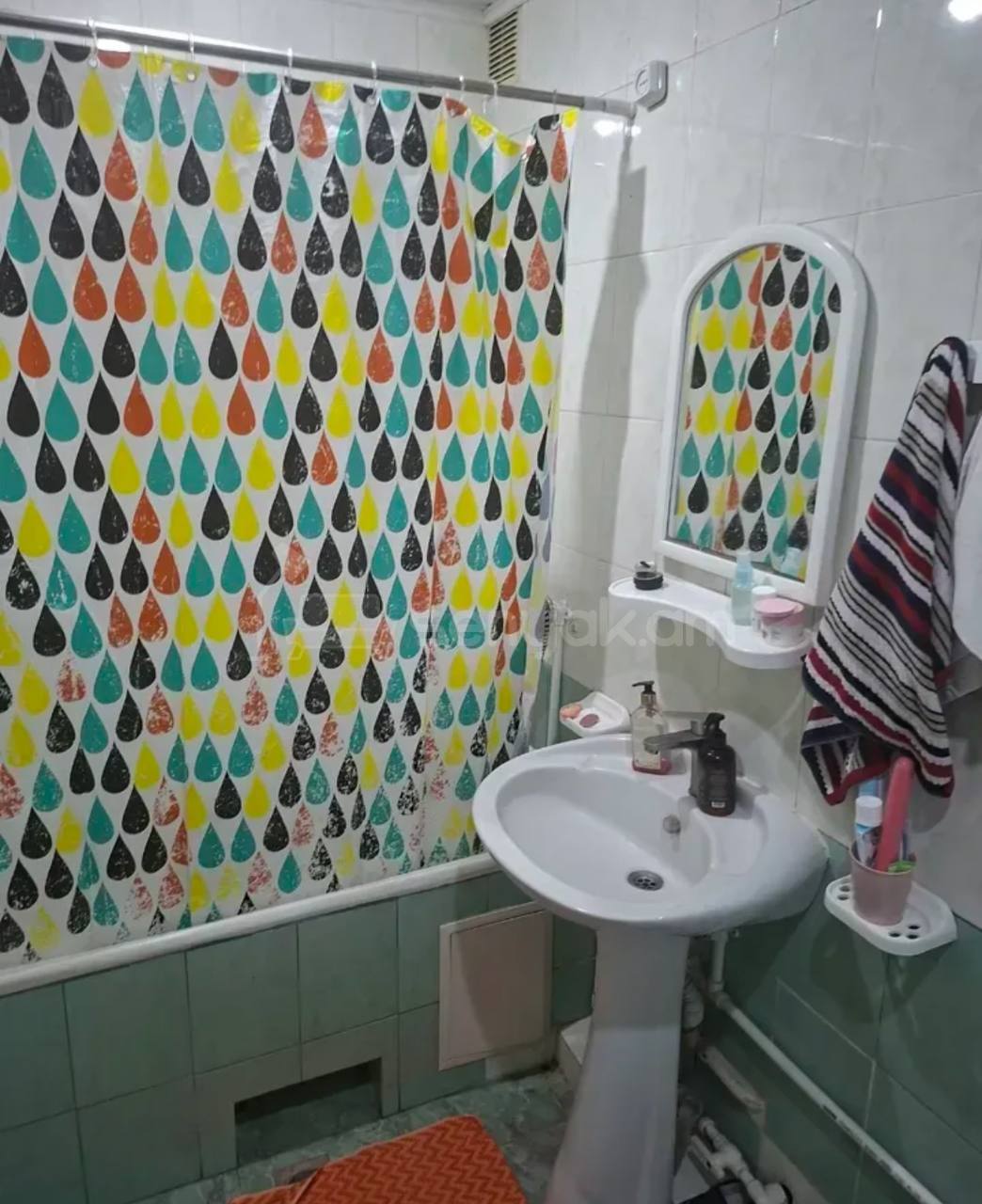 2 Սենյականոց Բնակարան, 55քմ, 2/9 հարկ, Պետական Վիճակում