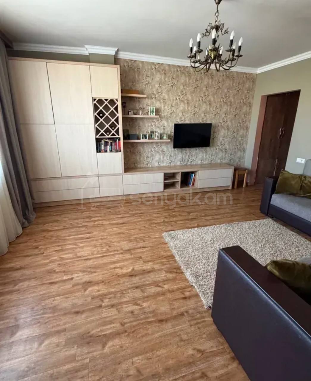 3 Սենյականոց Բնակարան, 70քմ, 12/12 հարկ, Կապիտալ Վերանորոգված, Կահավորված