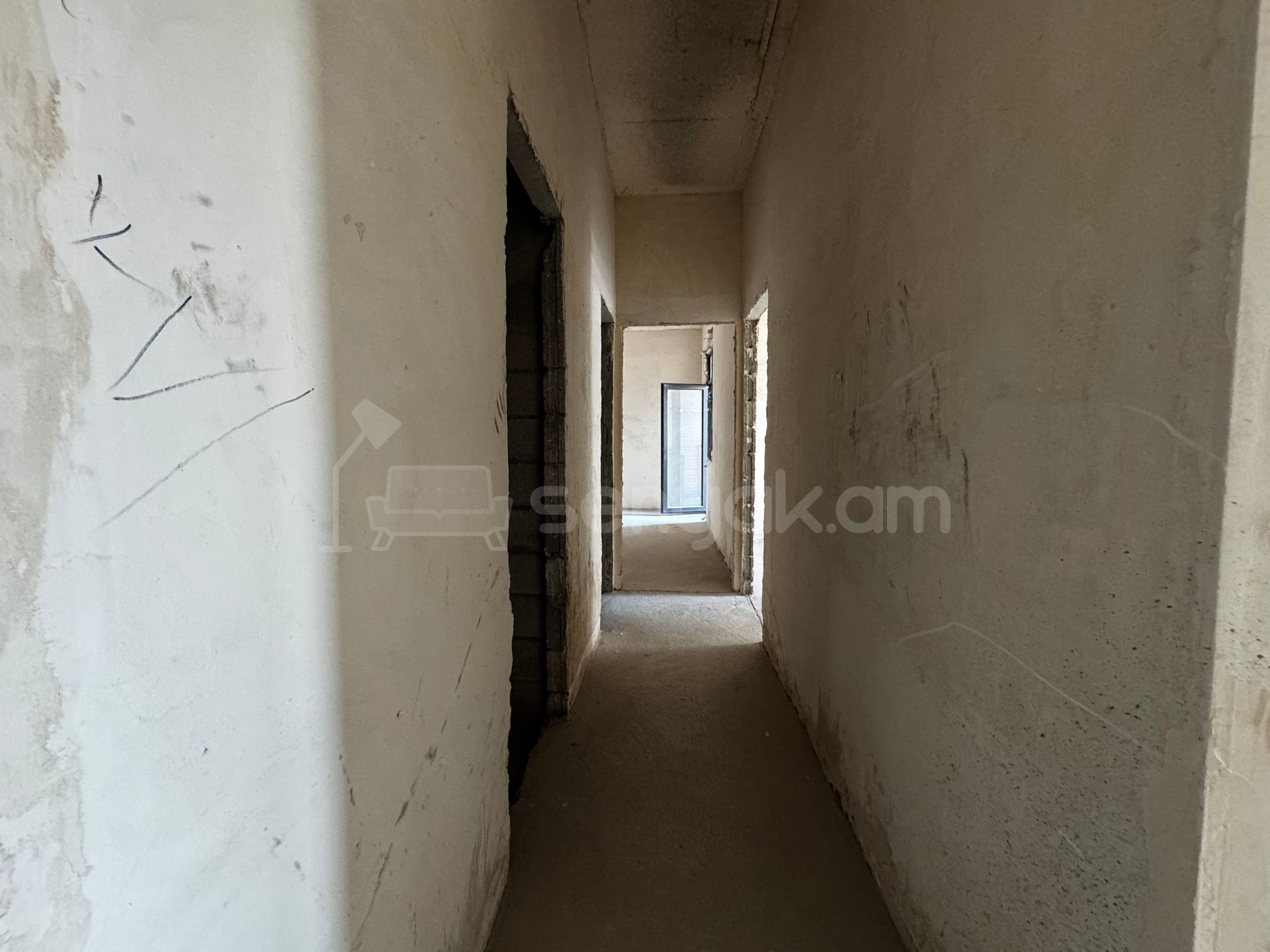 3 Սենյականոց Բնակարան Նորակառույցում, 69քմ, 13/15 հարկ, Զրոյական Վիճակում