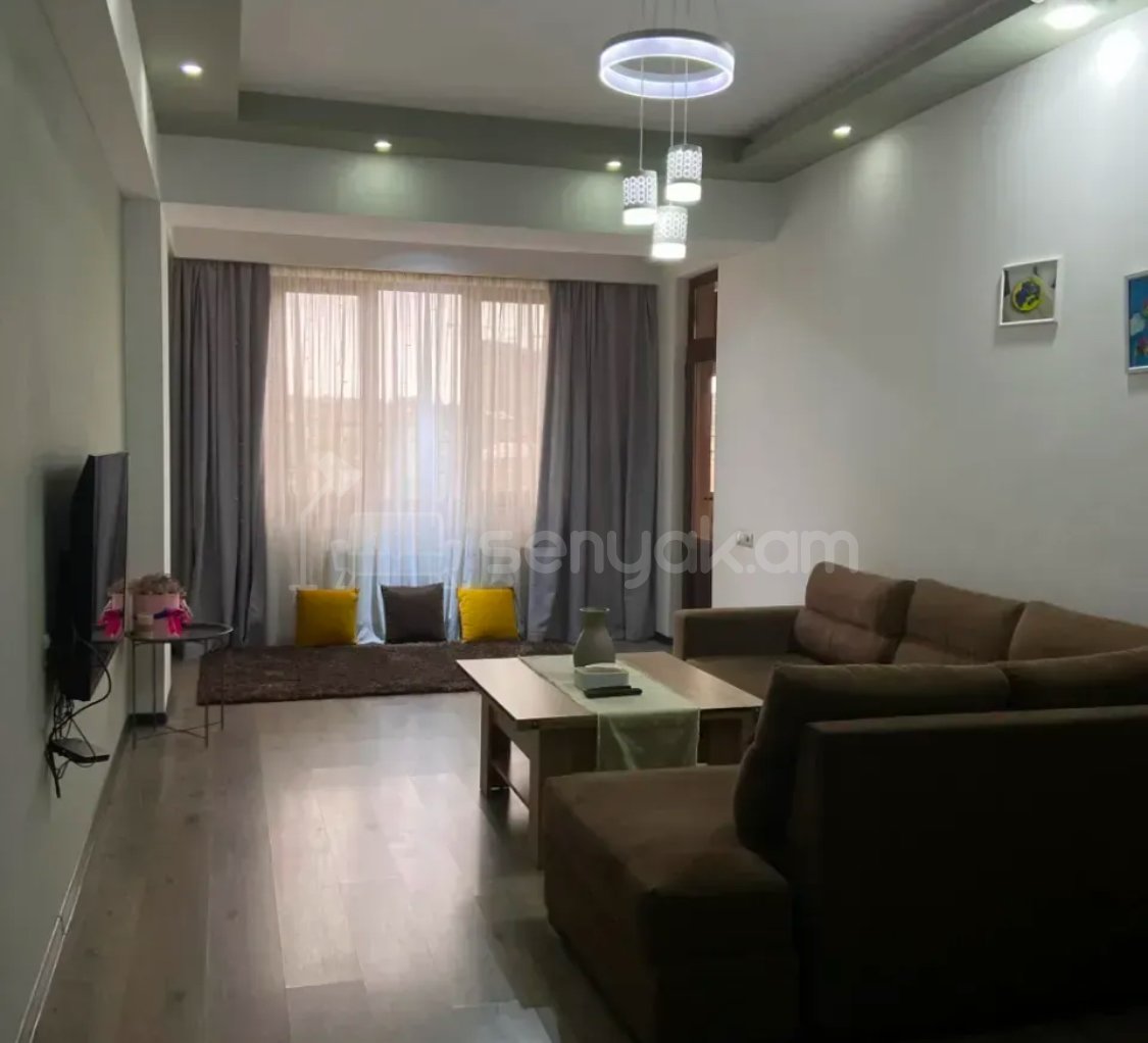 2 Սենյականոց Բնակարան Նորակառույցում, 65քմ, 7/15 հարկ, Կապիտալ Վերանորոգված, Կահավորված