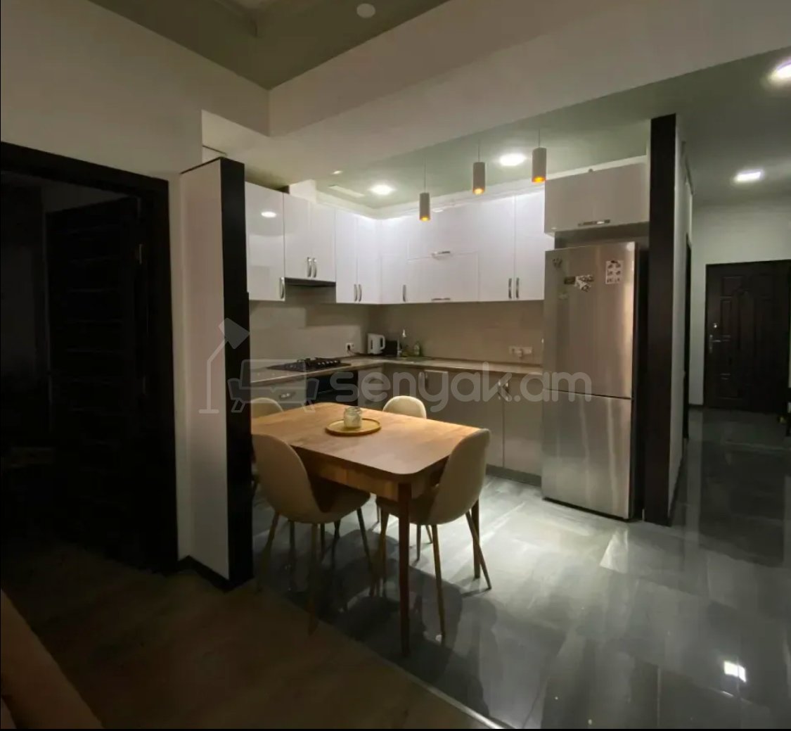 2 Սենյականոց Բնակարան Նորակառույցում, 65քմ, 7/15 հարկ, Կապիտալ Վերանորոգված, Կահավորված