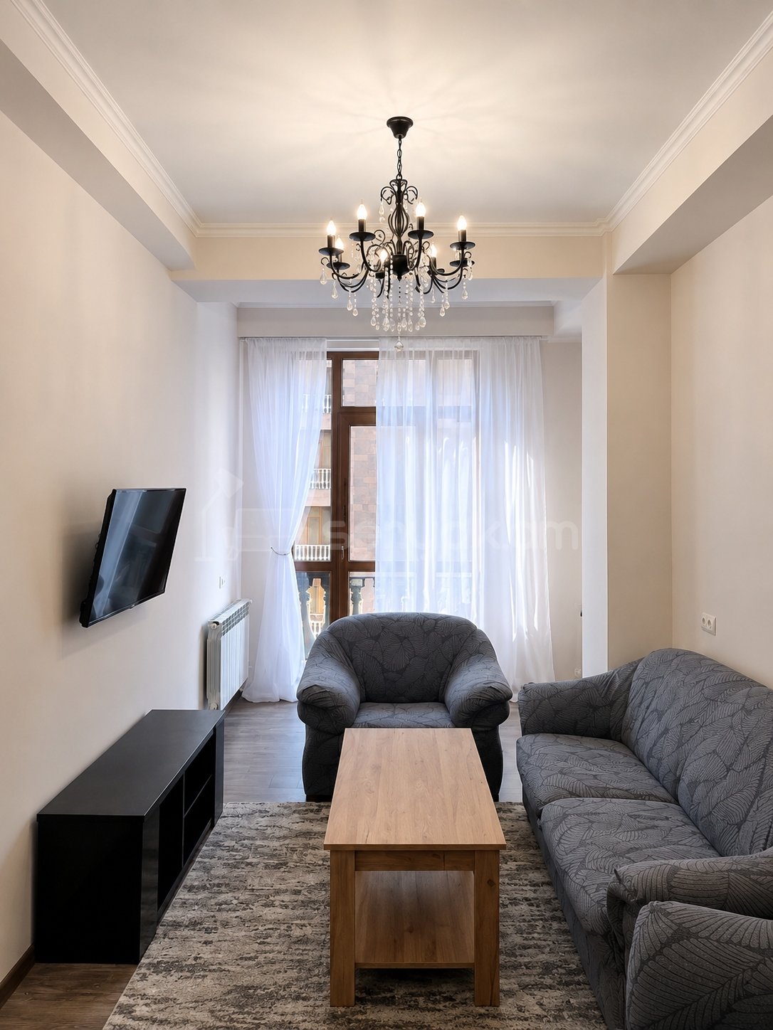 2 Սենյականոց Բնակարան Նորակառույցում, 46քմ, 5/8 հարկ, Կապիտալ Վերանորոգված, Կահավորված, Արևկող