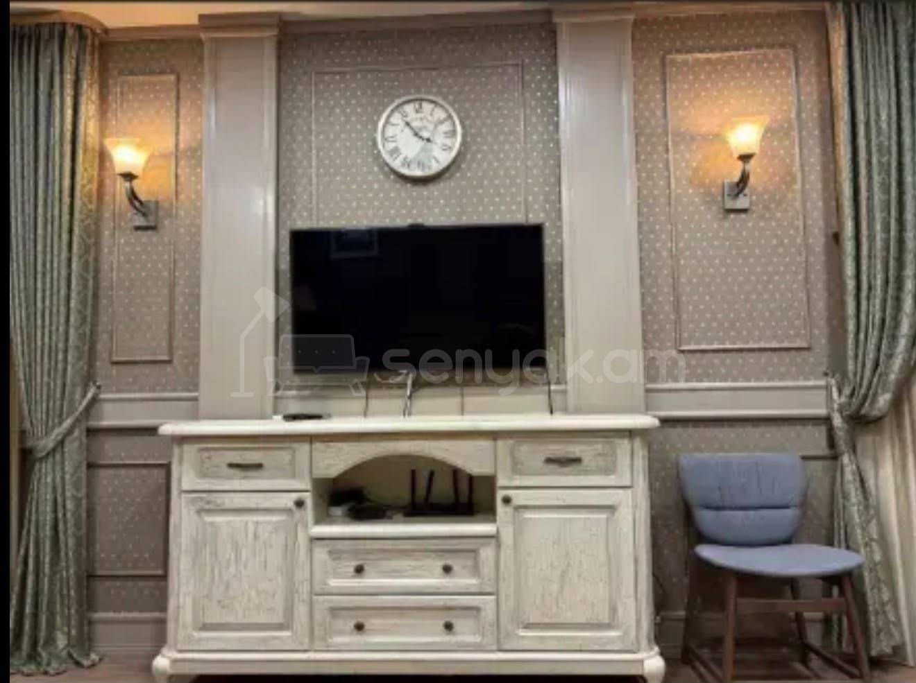 2 Սենյականոց Բնակարան Քարե Շենքում, 60քմ, 1/1 հարկ, Կապիտալ Վերանորոգված, Կահավորված