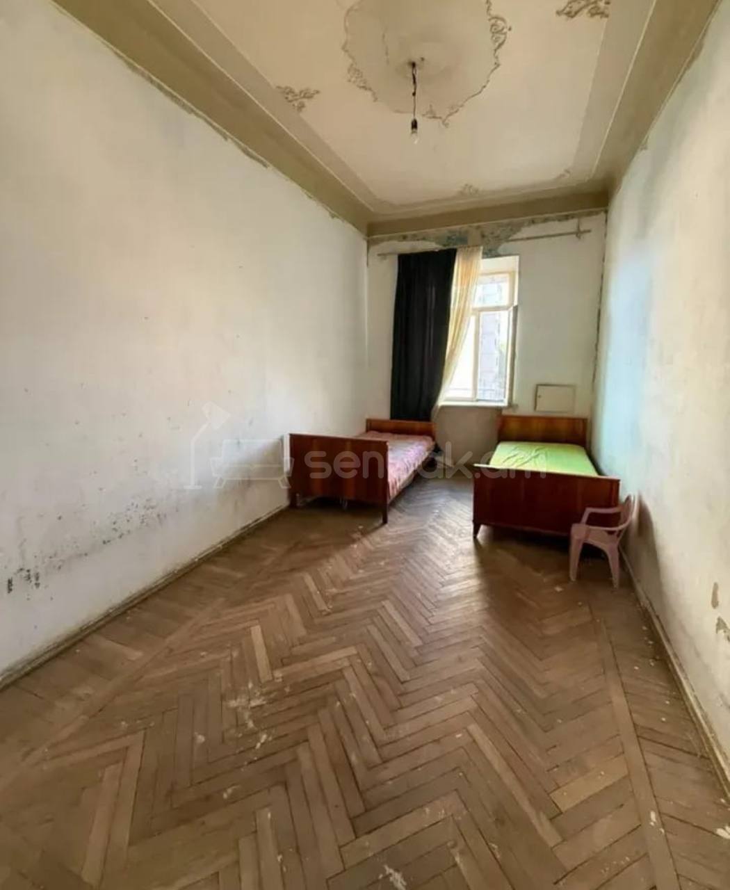 2 Սենյականոց Բնակարան Քարե Շենքում, 68քմ, 3/5 հարկ, Պետական Վիճակում