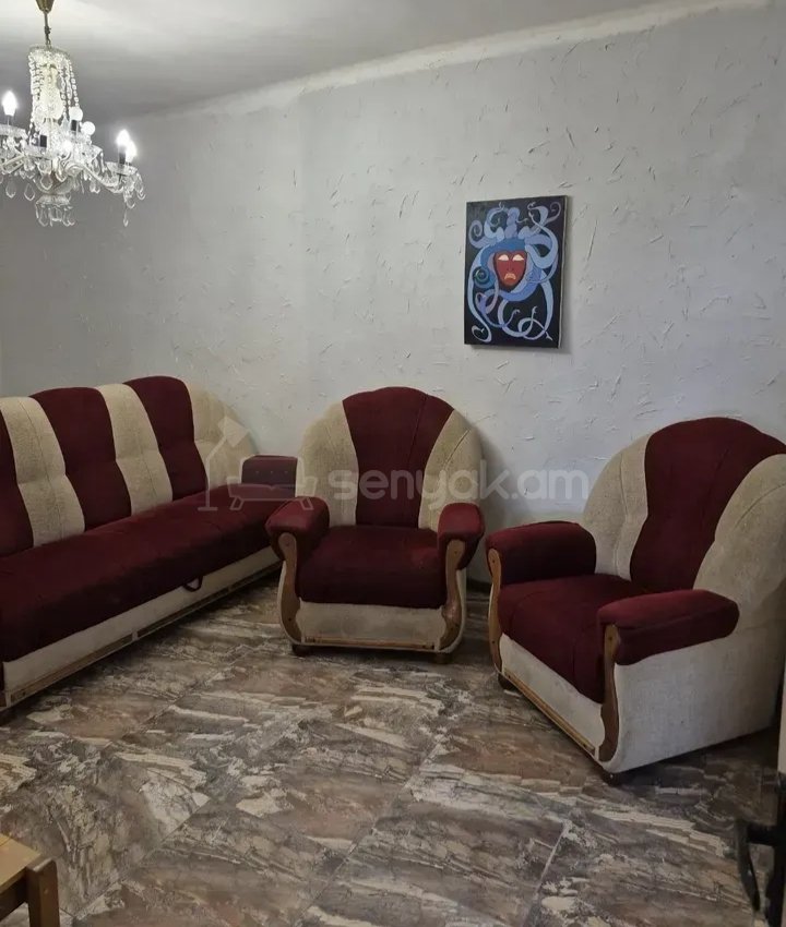 1 Սենյականոց Բնակարան Քարե Շենքում, 52քմ, 2/2 հարկ, Կապիտալ Վերանորոգված, Կահավորված