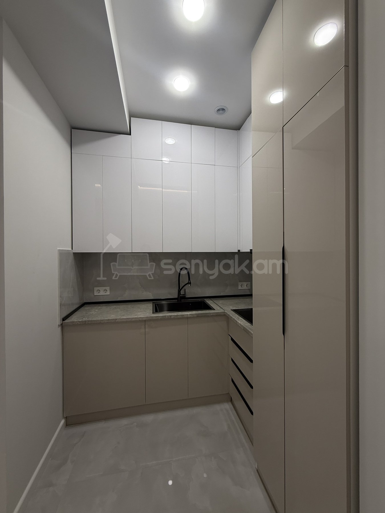 1 Սենյականոց Բնակարան Նորակառույցում, 42քմ, 9/20 հարկ, Դիզայներական Վերանորոգված