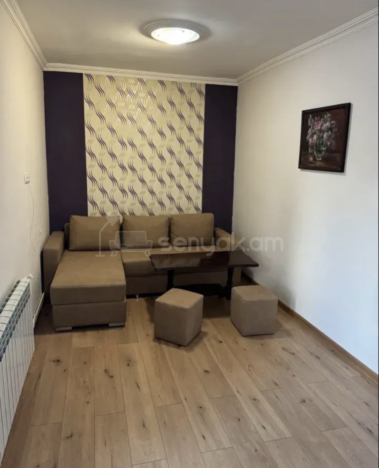2 Սենյականոց Բնակարան Քարե Շենքում, 37քմ, 3/5 հարկ, Կապիտալ Վերանորոգված, Կահավորված