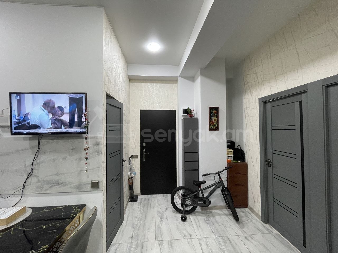 3 Սենյականոց Բնակարան Նորակառույցում, 35քմ, 3/4 հարկ, Կապիտալ Վերանորոգված