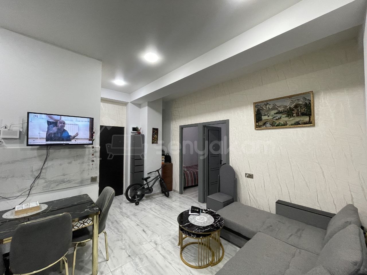 3 Սենյականոց Բնակարան Նորակառույցում, 35քմ, 3/4 հարկ, Կապիտալ Վերանորոգված
