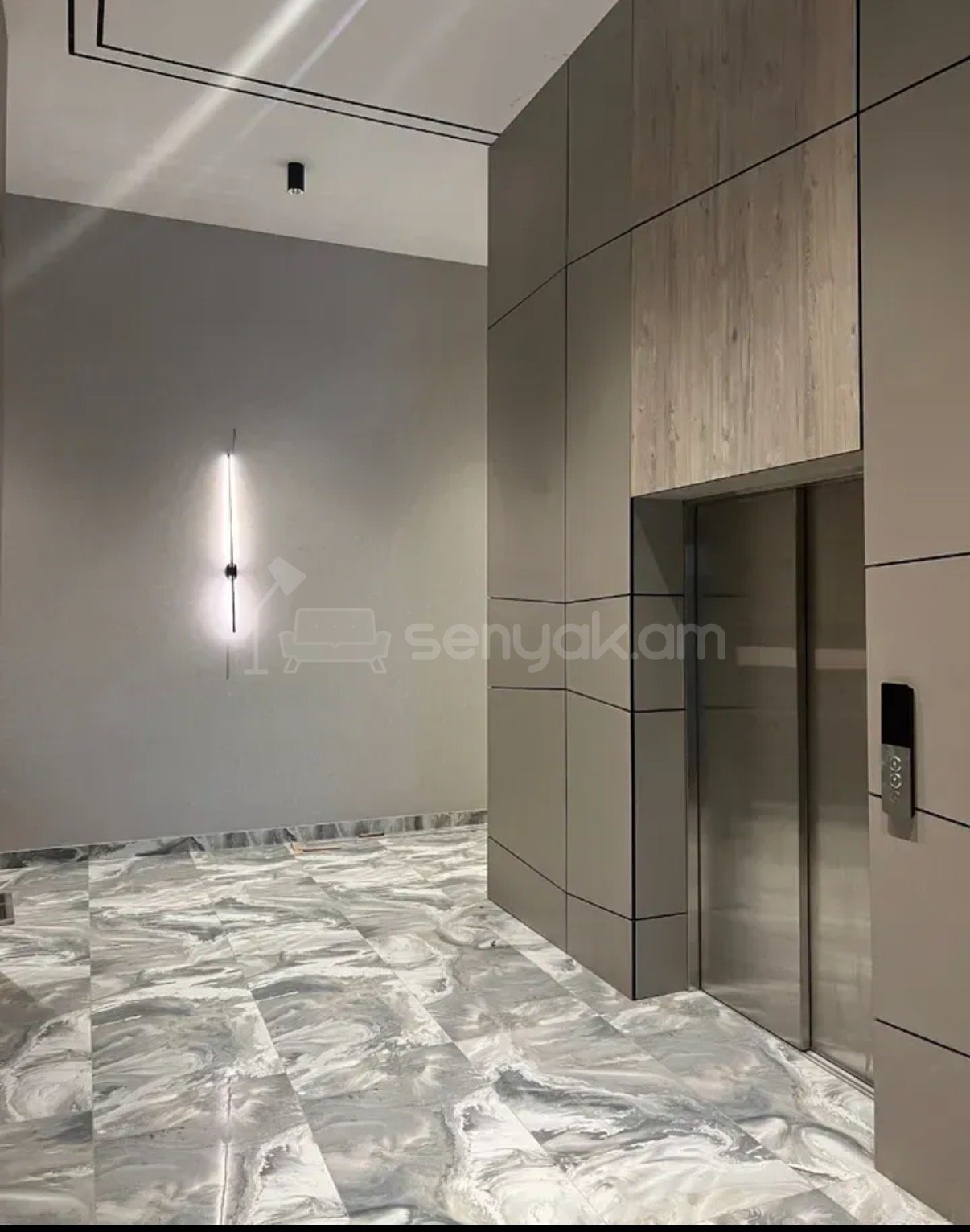 1 Սենյականոց Բնակարան Նորակառույցում, 45քմ, 5/18 հարկ, Զրոյական Վիճակում
