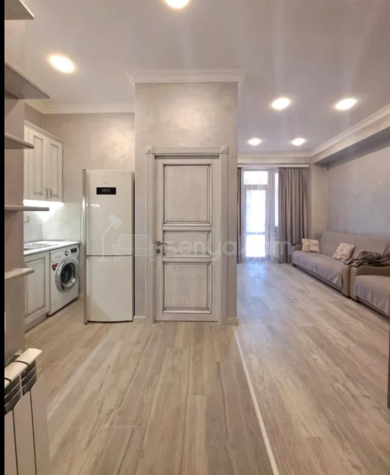 2 Սենյականոց Բնակարան Նորակառույցում, 47քմ, 7/8 հարկ, Կապիտալ Վերանորոգված
