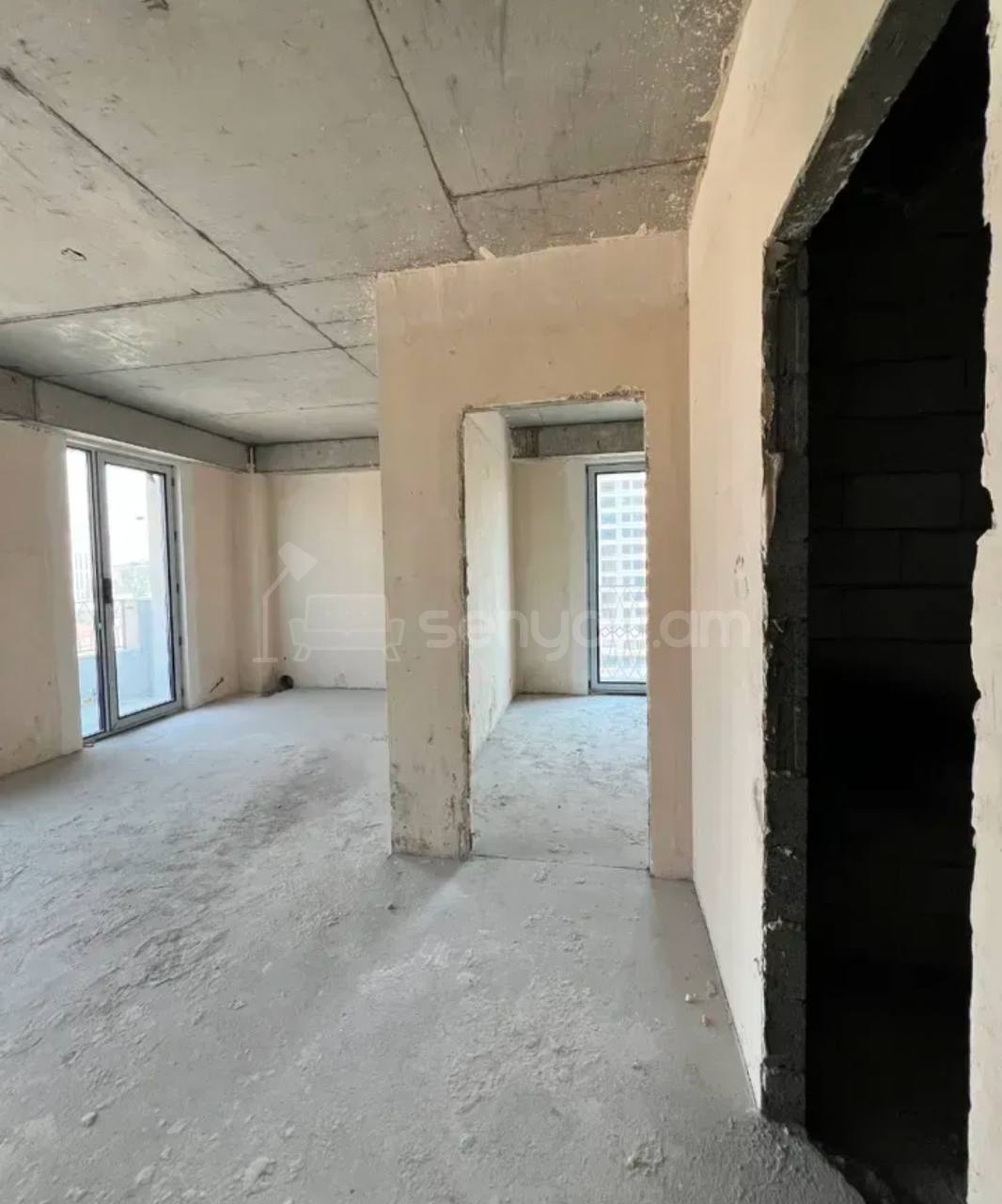 3 Սենյականոց Բնակարան, 78քմ, 12/16 հարկ, Զրոյական Վիճակում