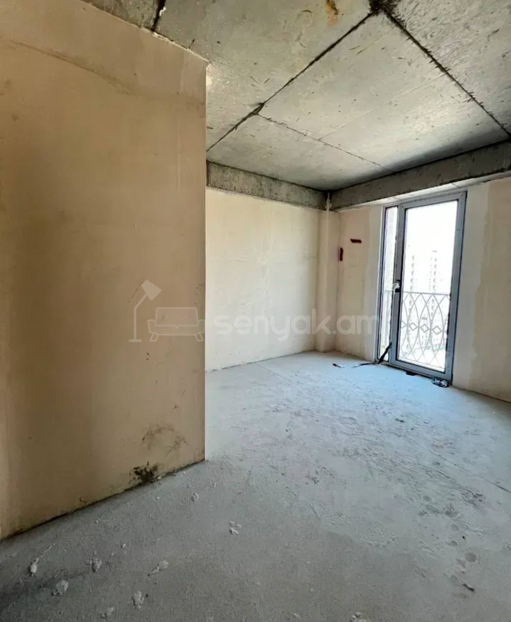 3 Սենյականոց Բնակարան, 78քմ, 12/16 հարկ, Զրոյական Վիճակում