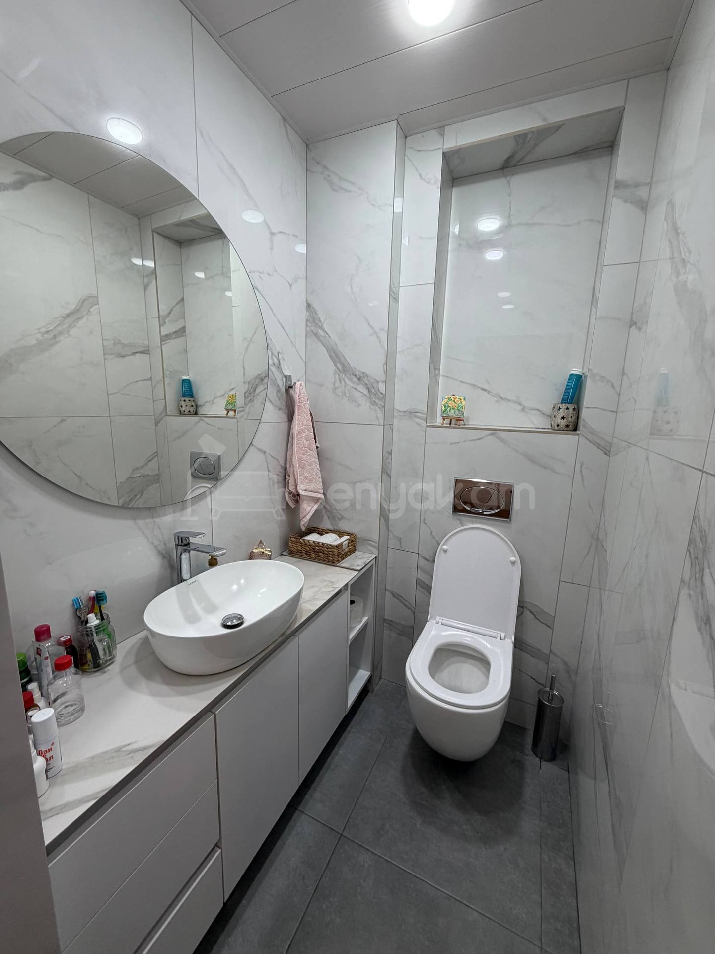 3 Սենյականոց Բնակարան Նորակառույցում, 80քմ, 11/14 հարկ, Կապիտալ Վերանորոգված