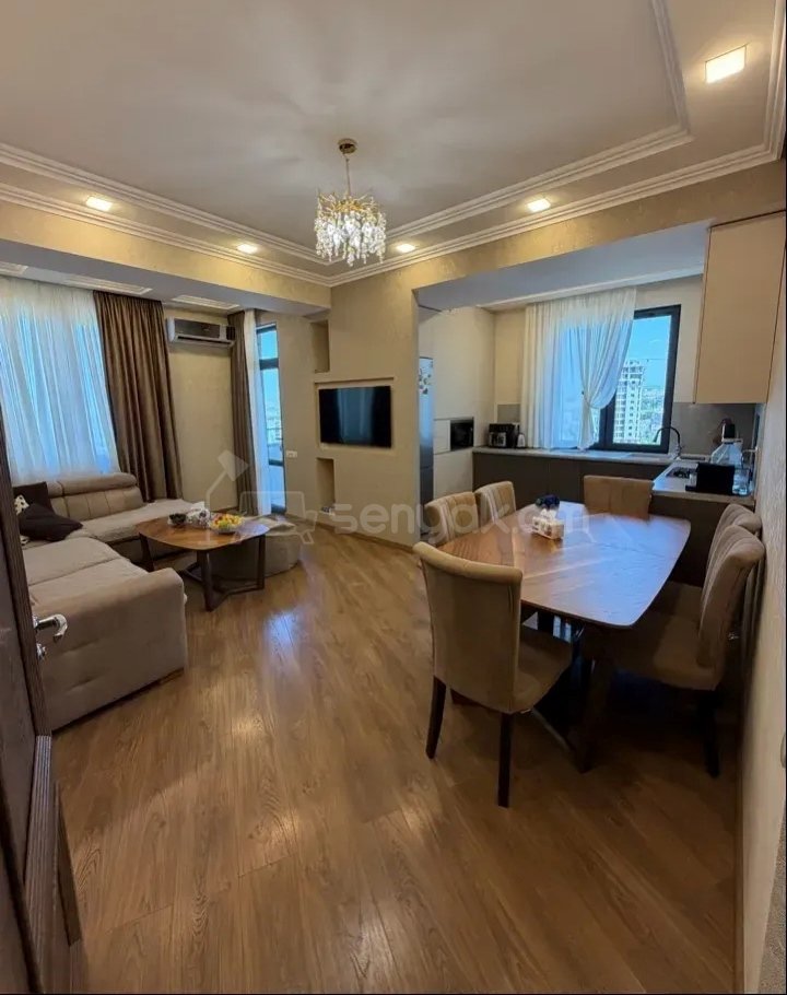 3 Սենյականոց Բնակարան Նորակառույցում, 80քմ, 11/14 հարկ, Կապիտալ Վերանորոգված