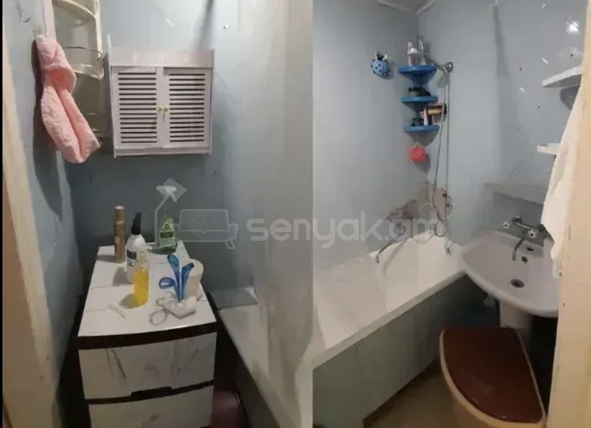 2 Սենյականոց Բնակարան Քարե Շենքում, 56քմ, 4/5 հարկ, Նորմալ Վիճակում, Մասամբ Կահավորված