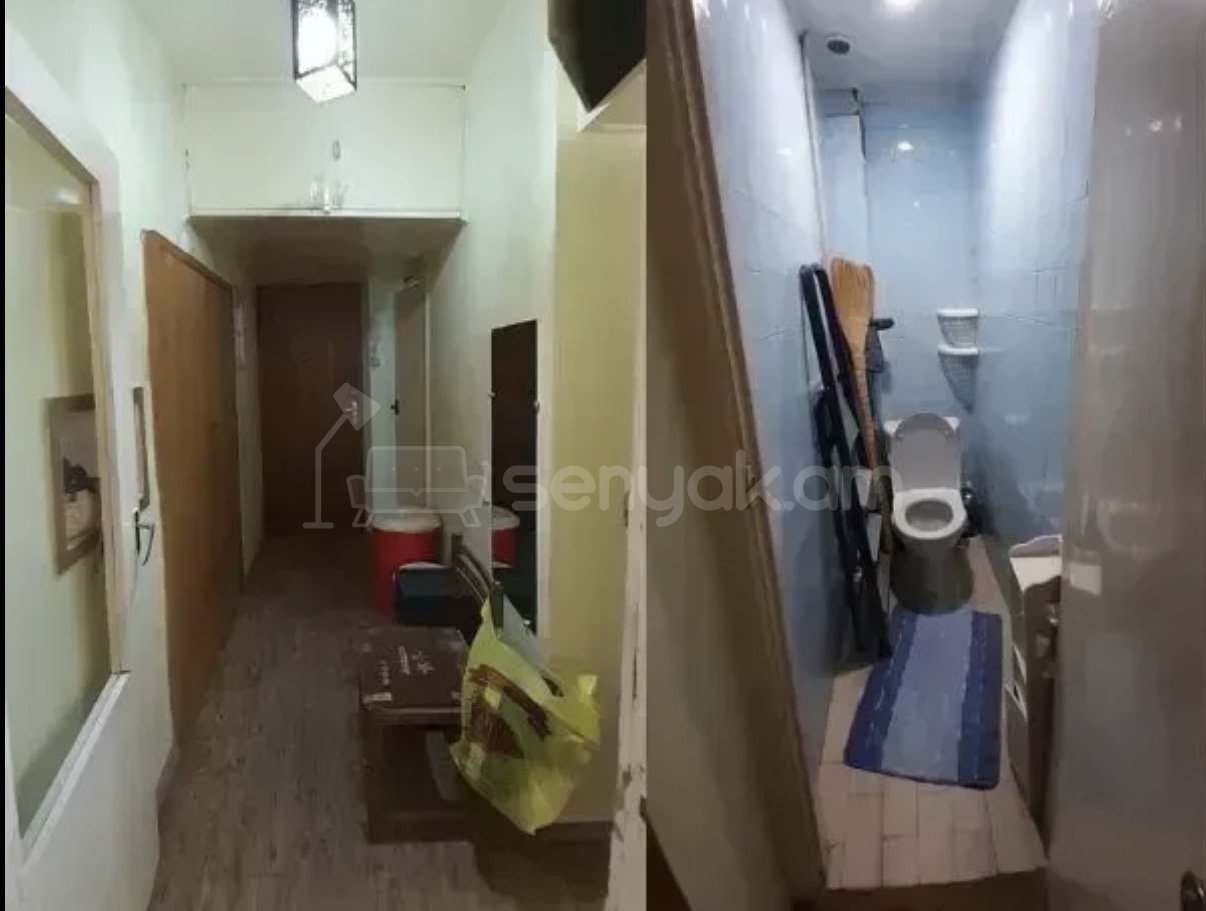 2 Սենյականոց Բնակարան Քարե Շենքում, 56քմ, 4/5 հարկ, Նորմալ Վիճակում, Մասամբ Կահավորված