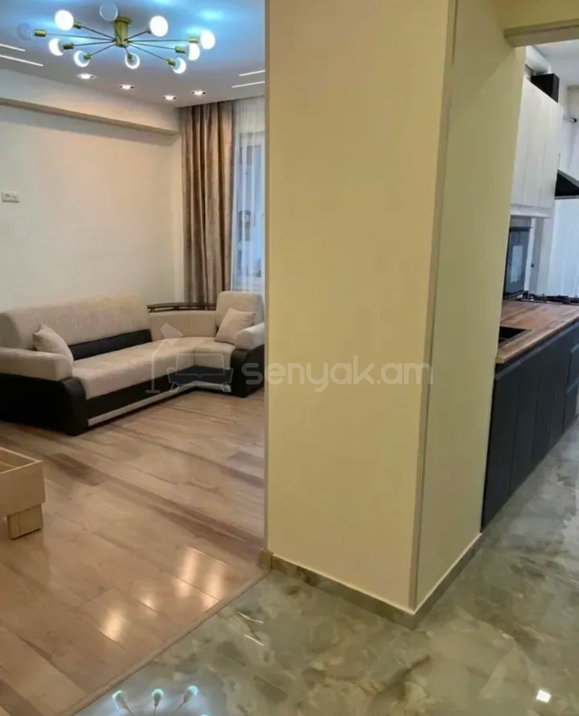 3 Սենյականոց Բնակարան, 70քմ, 1/14 հարկ, Դիզայներական Վերանորոգված, Կահավորված