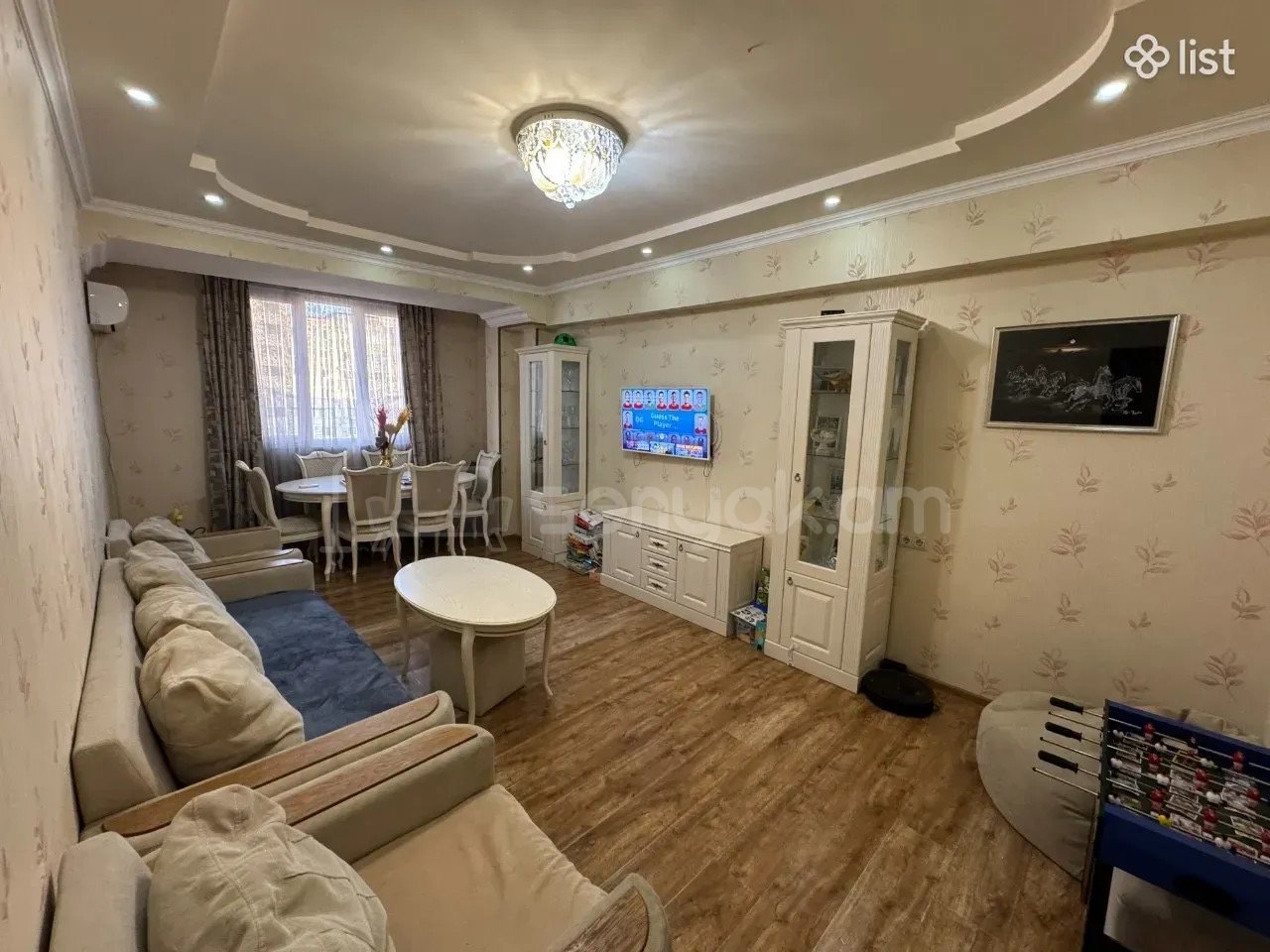 3 Սենյականոց Բնակարան, 75քմ, 7/10 հարկ, Կապիտալ Վերանորոգված, Կահավորված, Արևկող