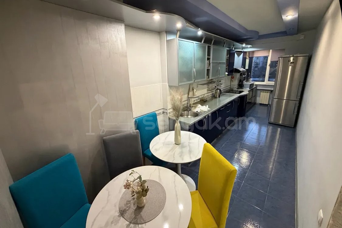 3 Սենյականոց Բնակարան, 95քմ, 7/9 հարկ, Դիզայներական Վերանորոգված