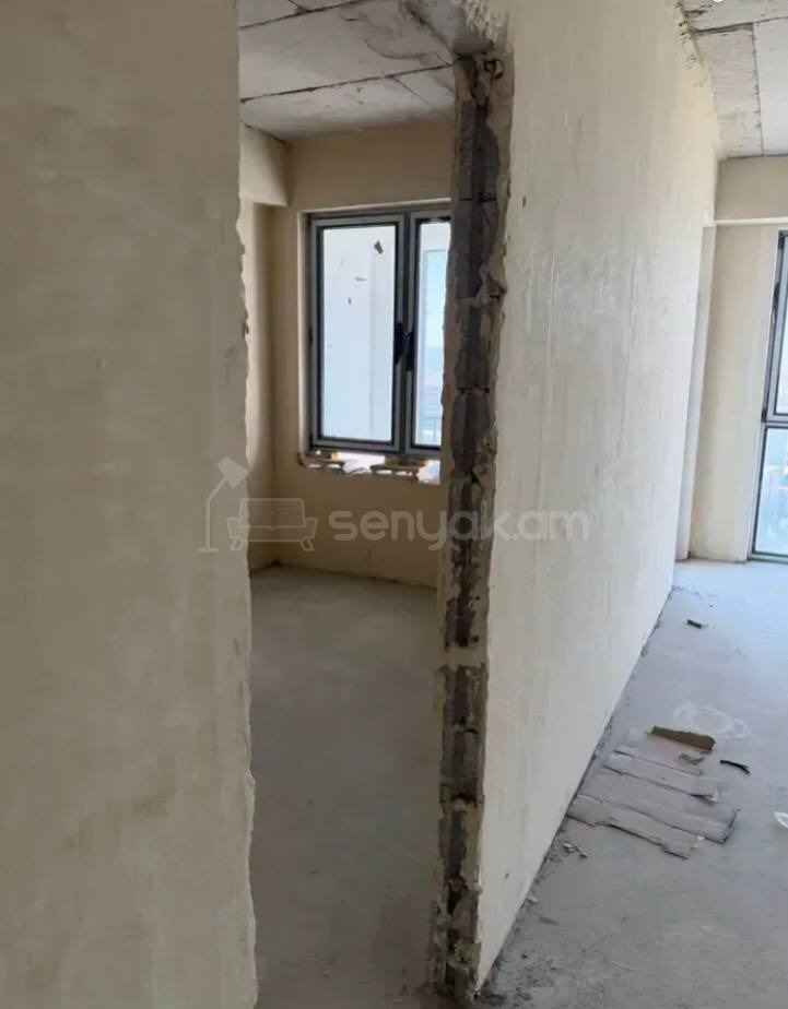 2 Սենյականոց Բնակարան Նորակառույցում, 60քմ, 15/16 հարկ, Զրոյական Վիճակում