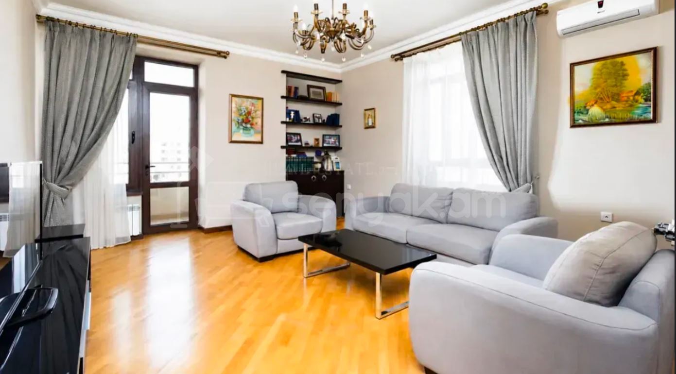 3 Սենյականոց Բնակարան, 78քմ, 6/15 հարկ, Կապիտալ Վերանորոգված, Կահավորված