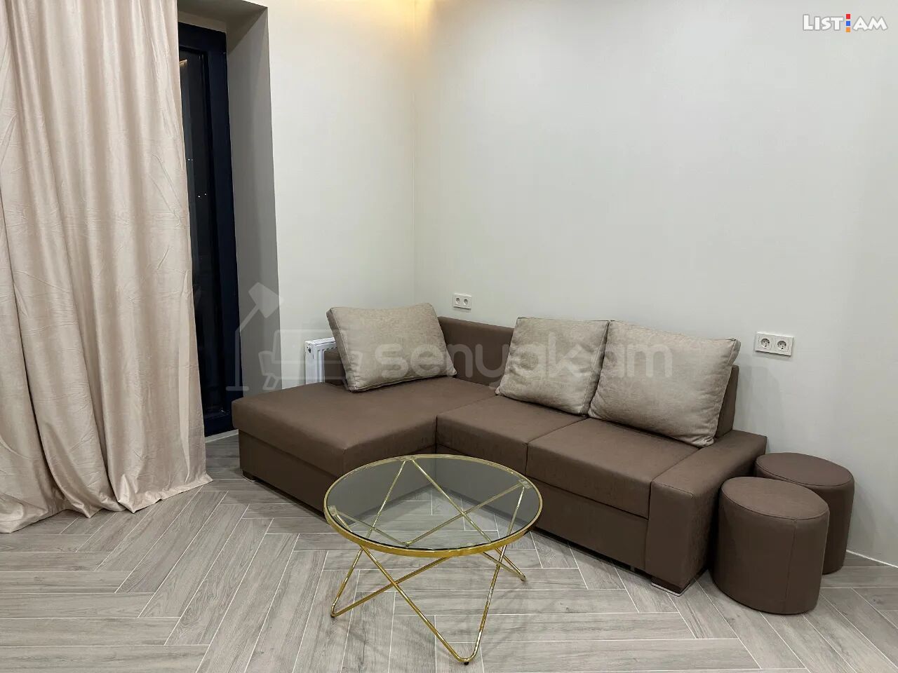 3 Սենյականոց Բնակարան Նորակառույցում, 67քմ, 3/12 հարկ, Կապիտալ Վերանորոգված