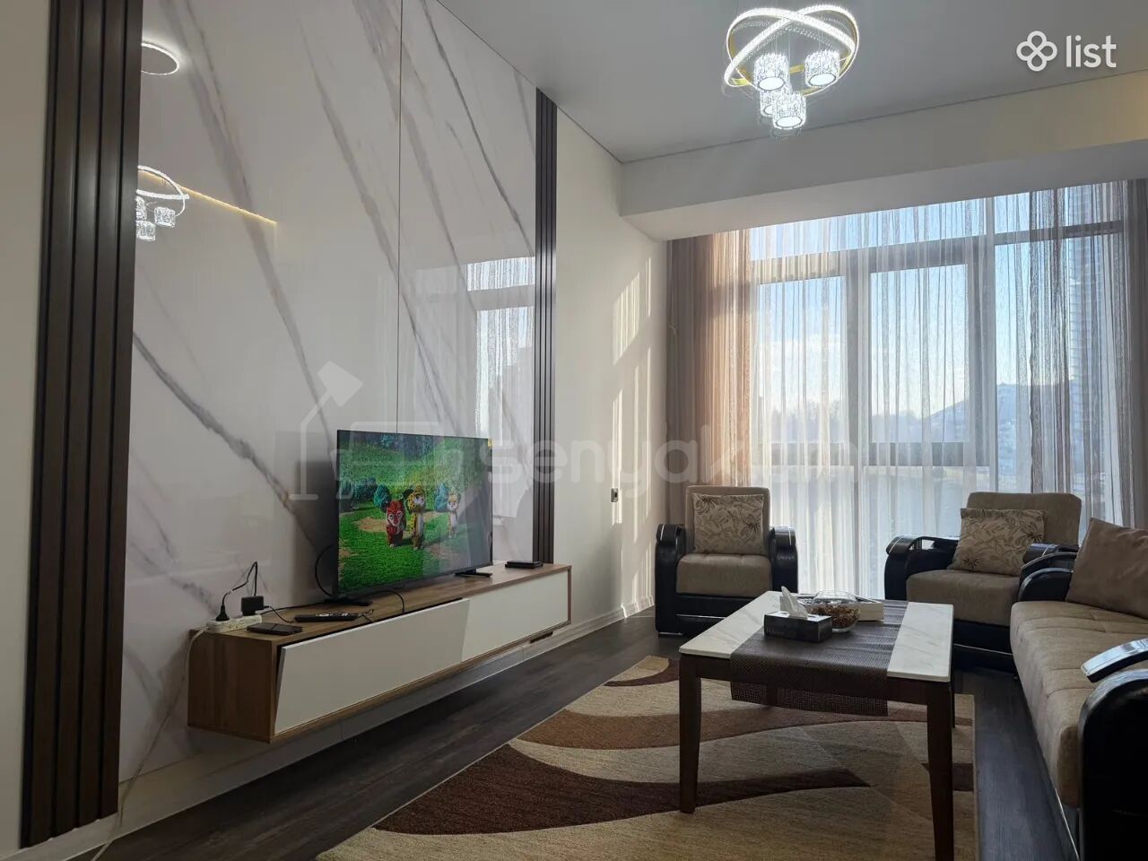 2 Սենյականոց Բնակարան Նորակառույցում, 57քմ, 7/14 հարկ, Դիզայներական Վերանորոգված