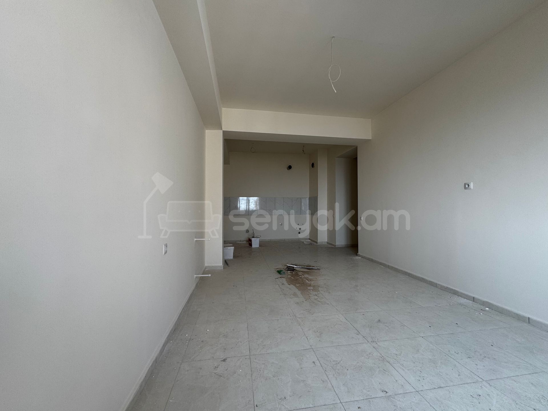 2 Սենյականոց Բնակարան Նորակառույցում, 63քմ, 17/21 հարկ, Զրոյական Վիճակում