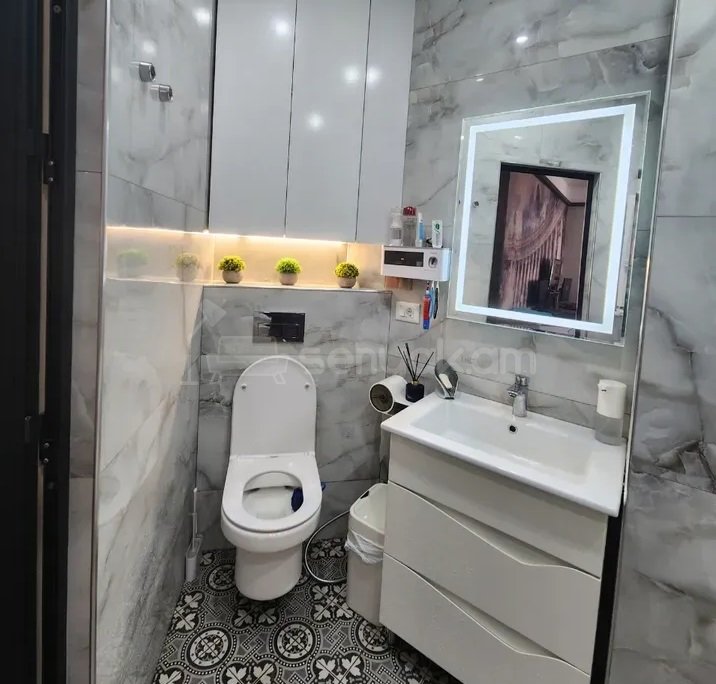 3 Սենյականոց Բնակարան Նորակառույցում, 60քմ, 2/8 հարկ, Դիզայներական Վերանորոգված