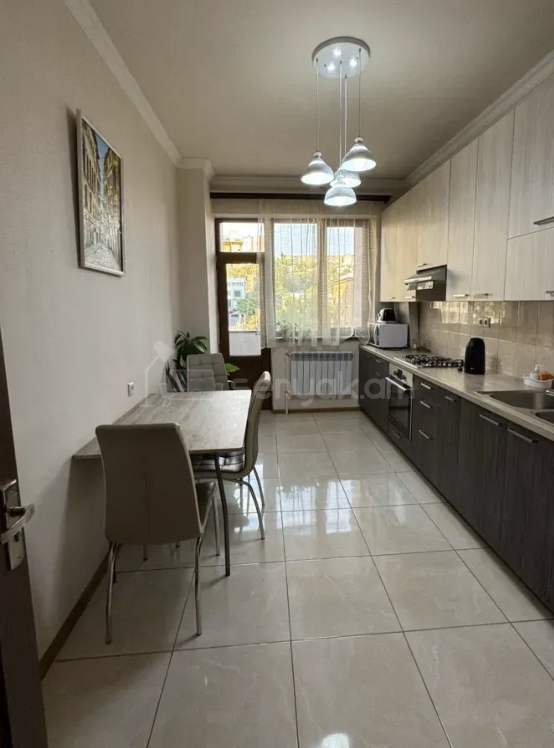 2 Սենյականոց Բնակարան Նորակառույցում, 83քմ, 4/16 հարկ, Կապիտալ Վերանորոգված, Կահավորված
