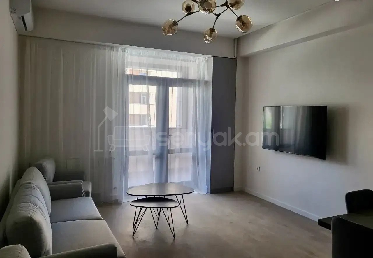 2 Սենյականոց Բնակարան Նորակառույցում, 60քմ, 2/14 հարկ, Կապիտալ Վերանորոգված, Կահավորված