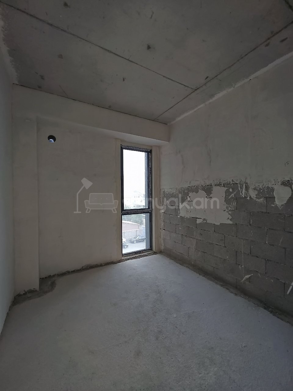 2 Սենյականոց Բնակարան Նորակառույցում, 57քմ, 2/14 հարկ, Զրոյական Վիճակում