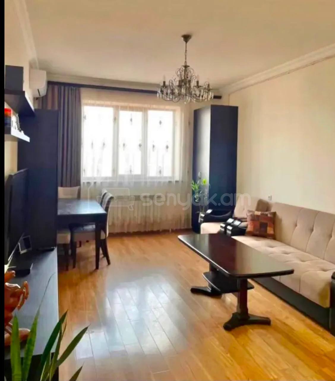2 Սենյականոց Բնակարան, 56քմ, 11/14 հարկ, Կապիտալ Վերանորոգված, Կահավորված