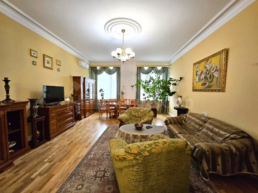 3 Սենյականոց Բնակարան Նորակառույցում, 124քմ, 5/5 հարկ, Կապիտալ Վերանորոգված