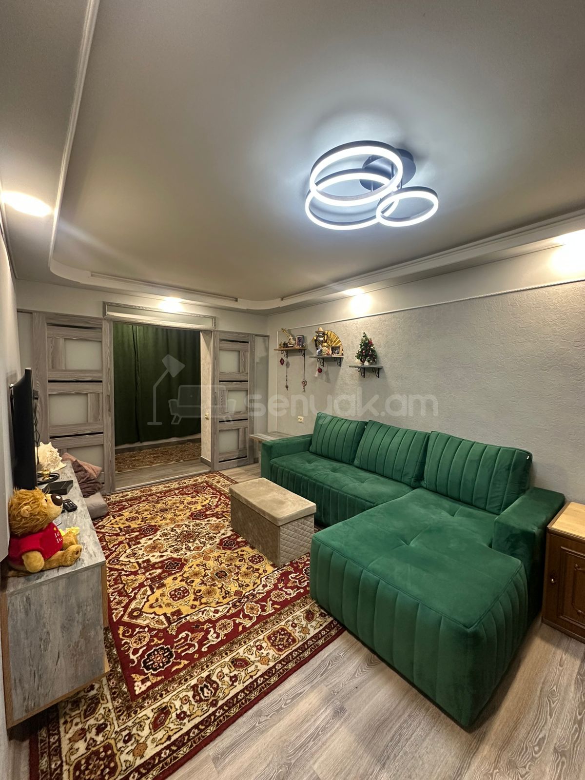 2 Սենյականոց Բնակարան Քարե Շենքում, 41քմ, 2/3 հարկ, Կապիտալ Վերանորոգված