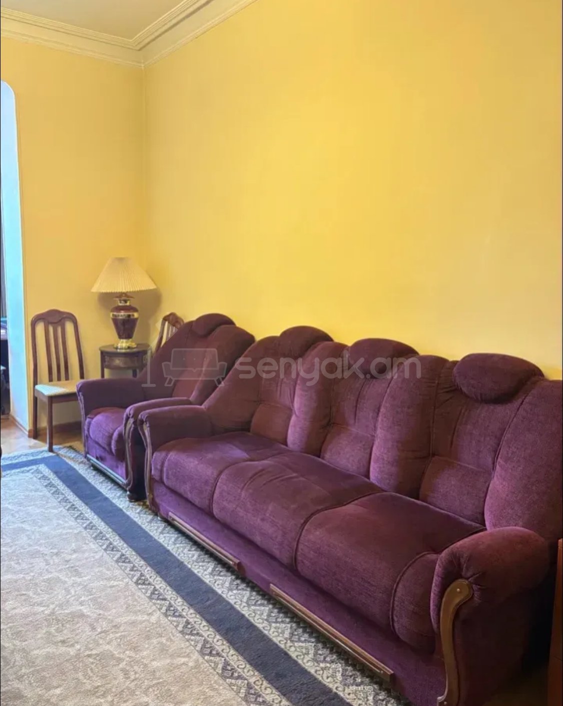 2 Սենյականոց Բնակարան Քարե Շենքում, 72քմ, 4/5 հարկ, Կապիտալ Վերանորոգված, Կահավորված