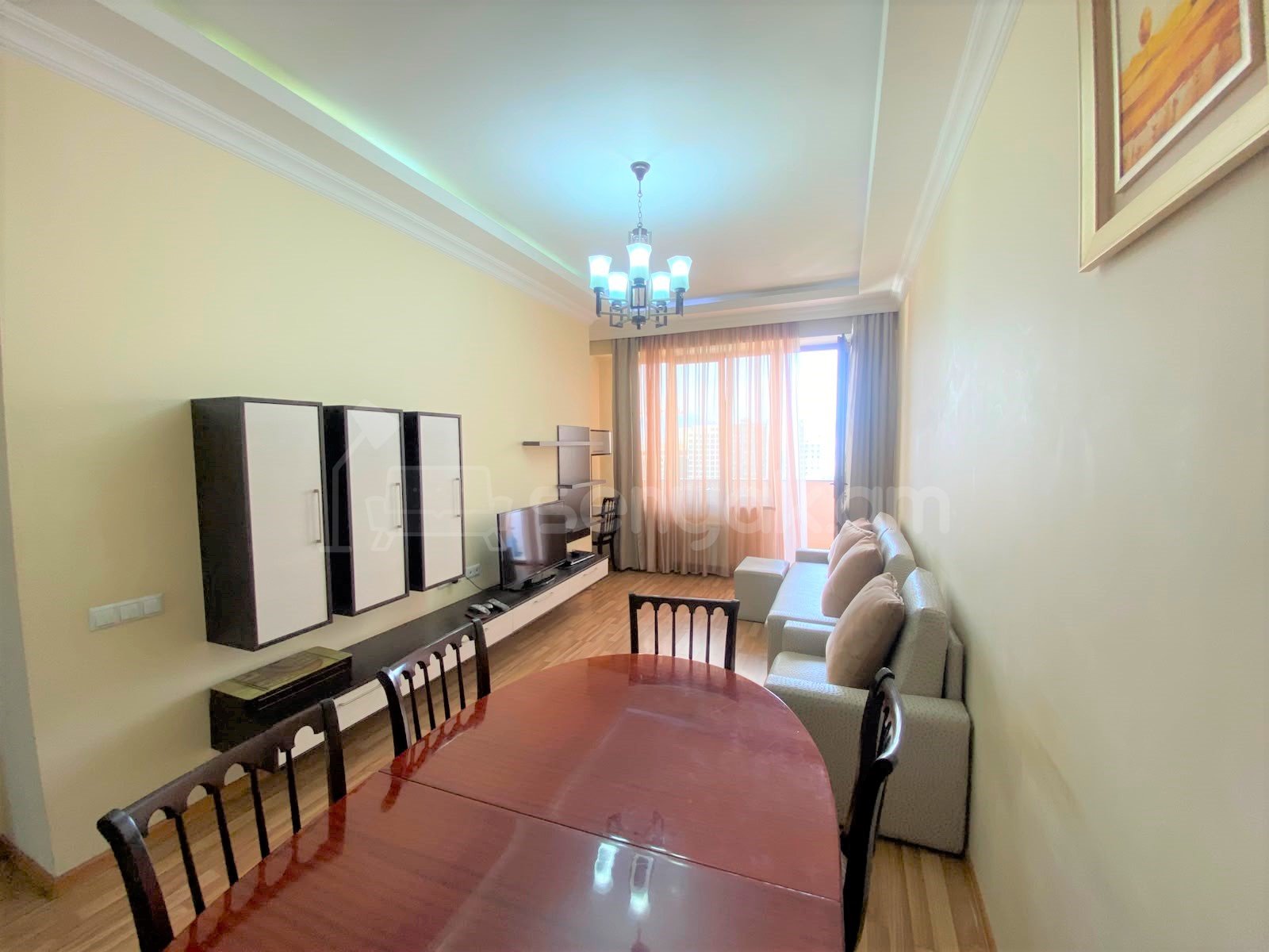3 Սենյականոց Բնակարան Նորակառույցում, 80քմ, 15/18 հարկ, Կապիտալ Վերանորոգված