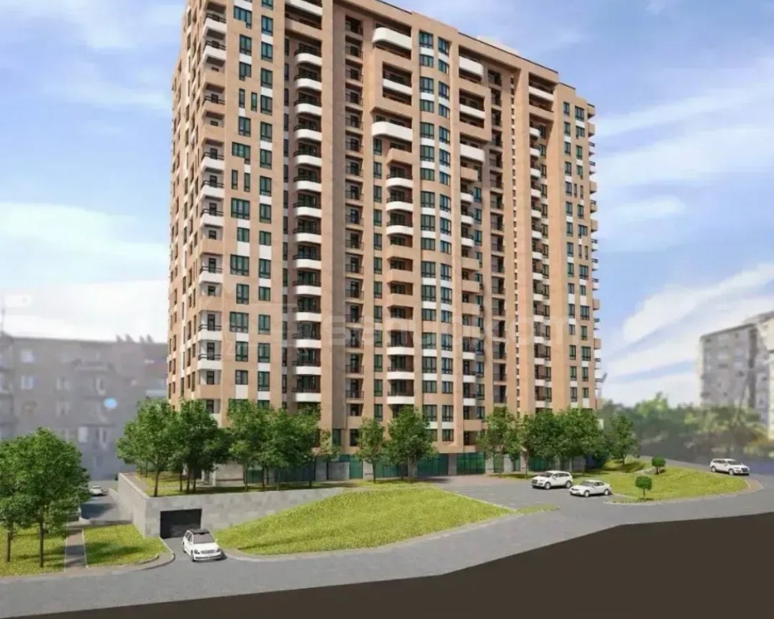 4 Սենյականոց Բնակարան Նորակառույցում, 82քմ, 7/19 հարկ, Զրոյական Վիճակում