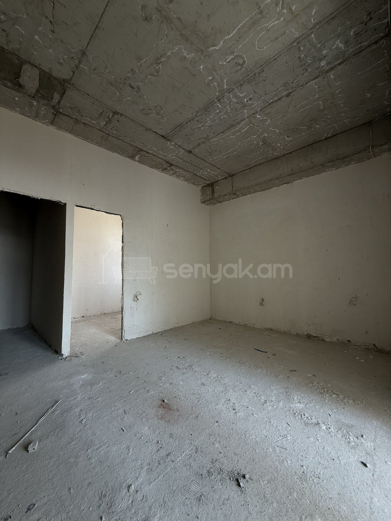 2 Սենյականոց Բնակարան Նորակառույցում, 43քմ, 4/4 հարկ, Զրոյական Վիճակում