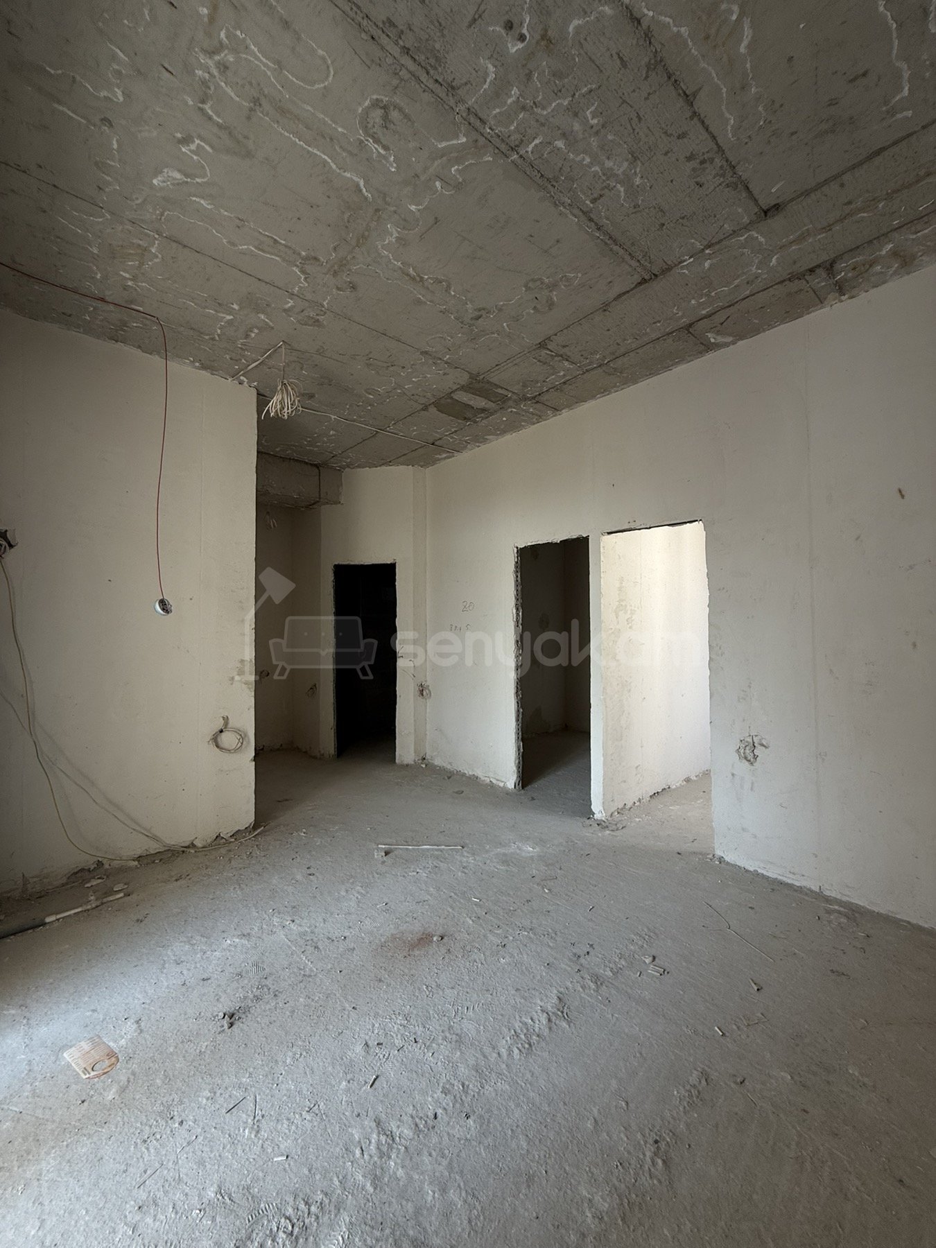 2 Սենյականոց Բնակարան Նորակառույցում, 43քմ, 4/4 հարկ, Զրոյական Վիճակում