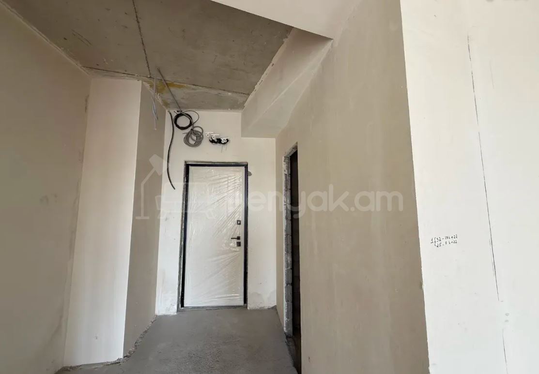 1 Սենյականոց Բնակարան Նորակառույցում, 47քմ, 3/5 հարկ, Զրոյական Վիճակում