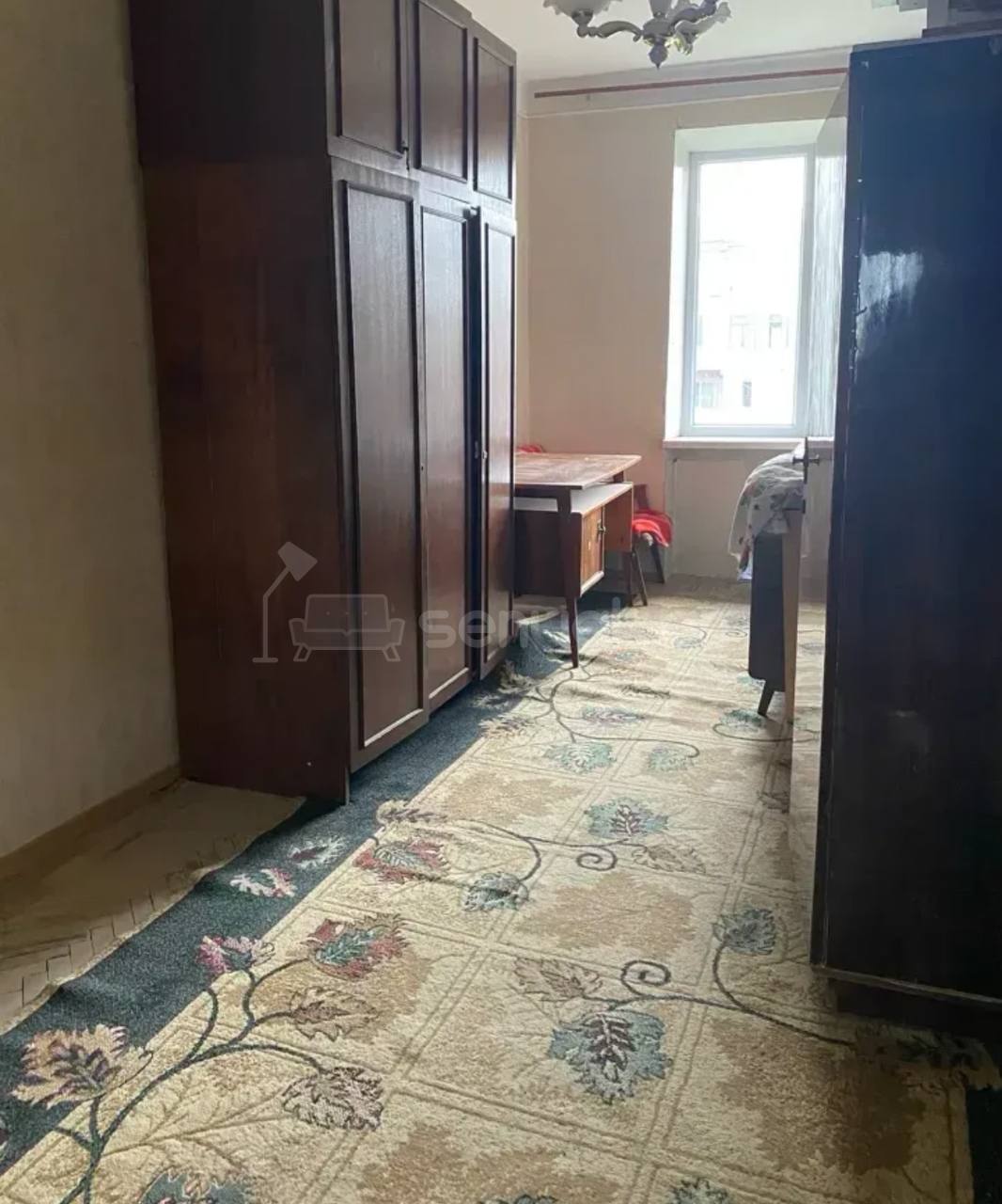 2 Սենյականոց Բնակարան Քարե Շենքում, 60քմ, 4/5 հարկ, Պետական Վիճակում, Կահավորված