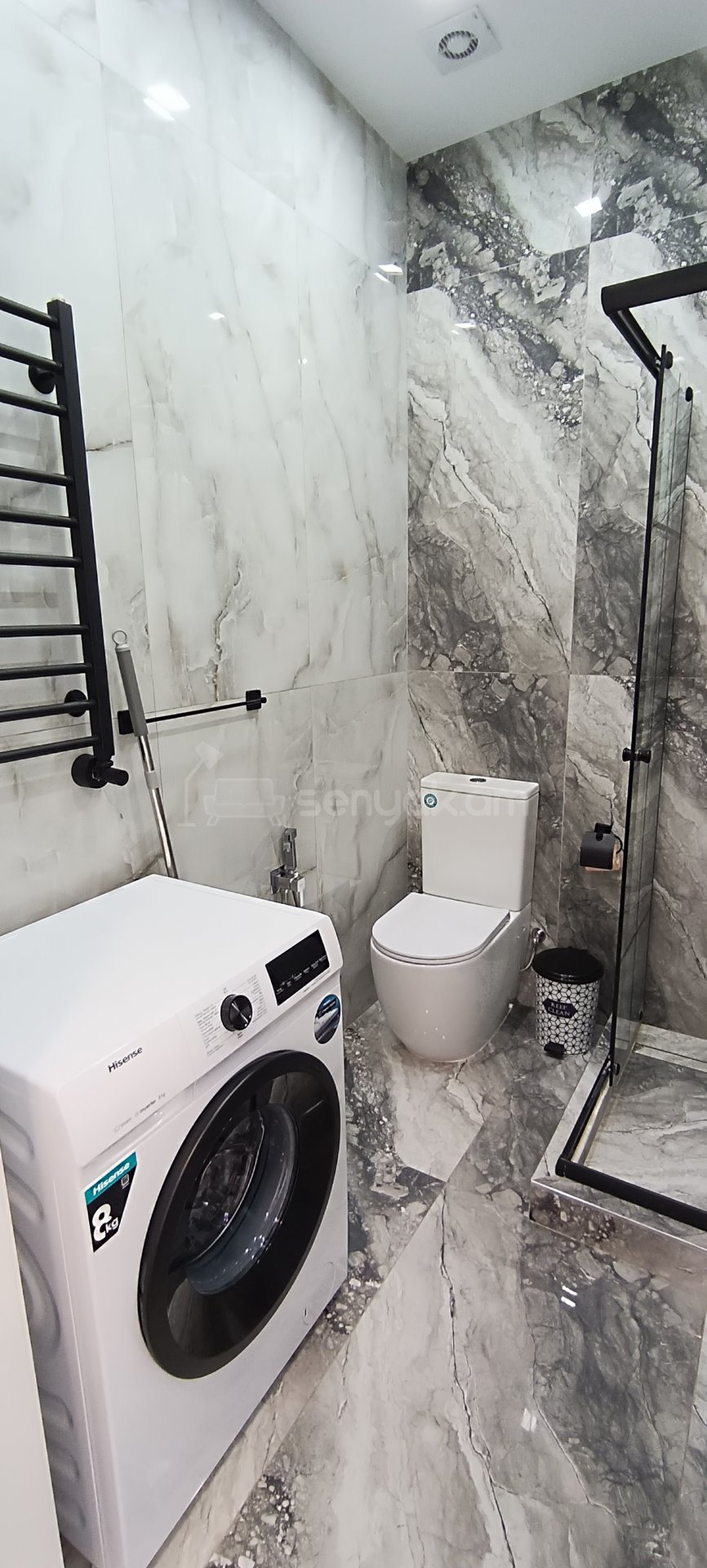 2 Սենյականոց Բնակարան Նորակառույցում, 60քմ, 16/18 հարկ, Դիզայներական Վերանորոգված, Կահավորված, Արևկող