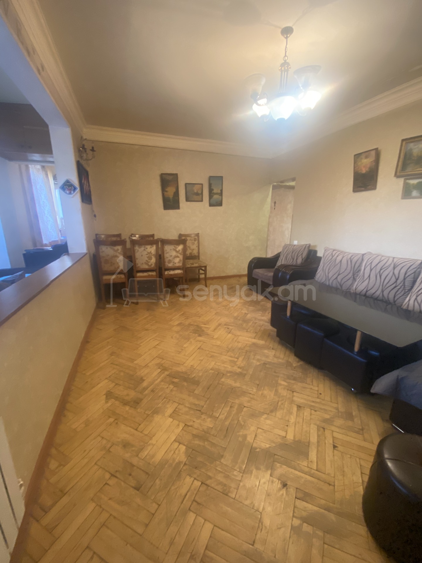 3 Սենյականոց Բնակարան, 75քմ, 1/9 հարկ, Նորմալ Վիճակում