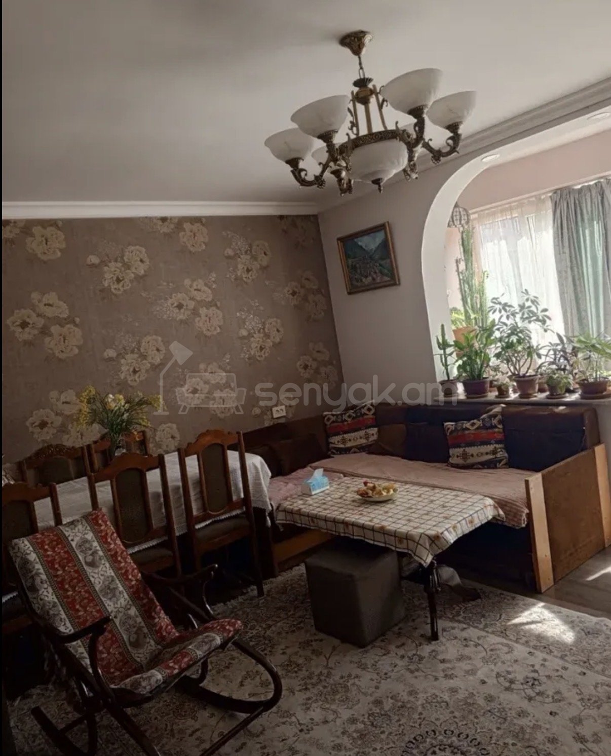3 Սենյականոց Բնակարան, 78քմ, 5/9 հարկ, Կապիտալ Վերանորոգված