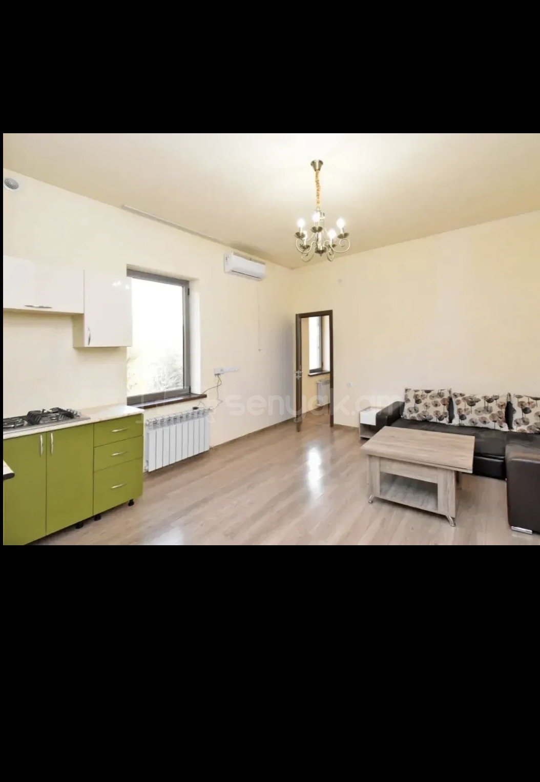 2 Սենյականոց Բնակարան Քարե Շենքում, 42քմ, 2/3 հարկ, Կապիտալ Վերանորոգված, Կահավորված