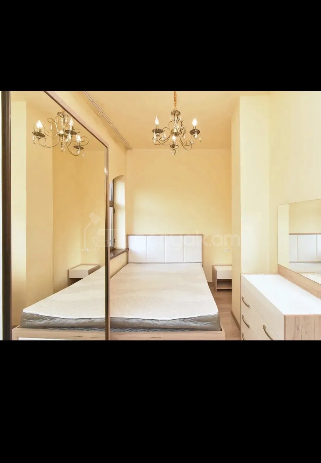 2 Սենյականոց Բնակարան Քարե Շենքում, 42քմ, 2/3 հարկ, Կապիտալ Վերանորոգված, Կահավորված
