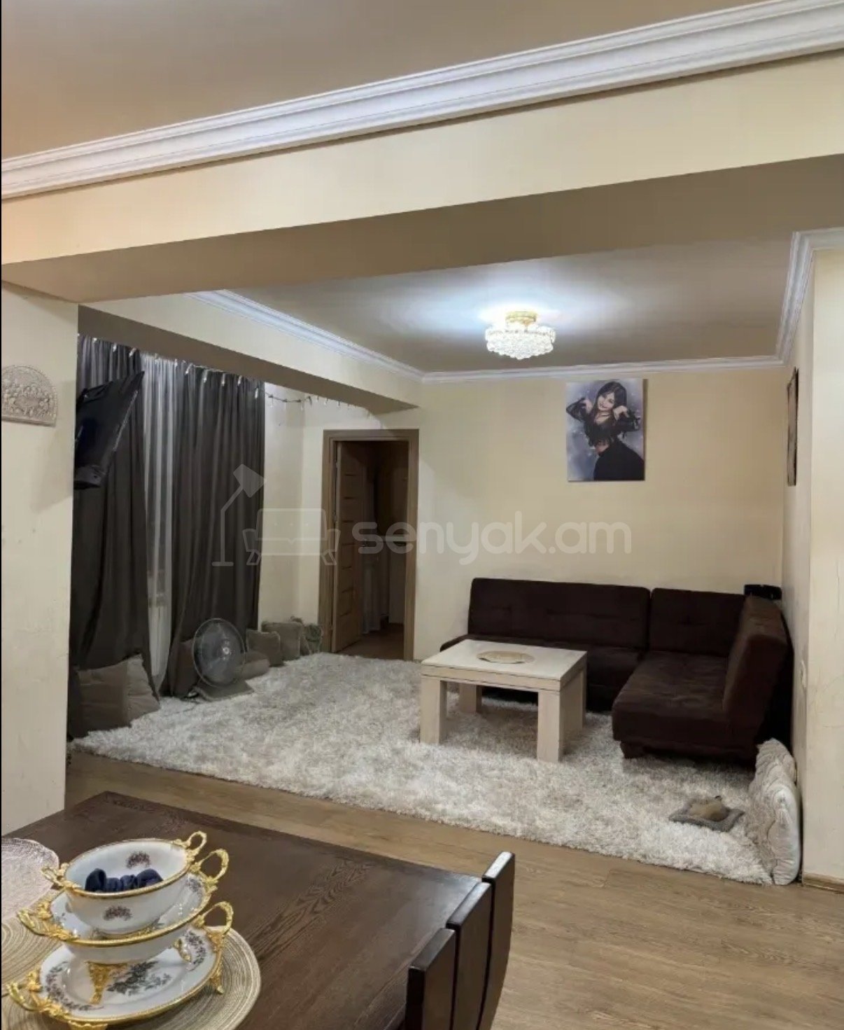 3 Սենյականոց Բնակարան, 75քմ, 3/14 հարկ, Կապիտալ Վերանորոգված, Կահավորված